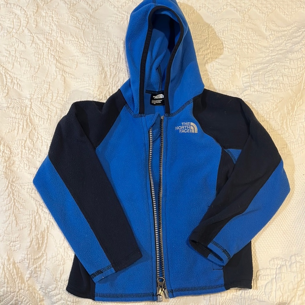 North Face boys 3T Fleece Zip-up